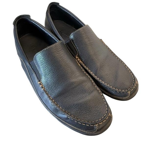 Cole Haan Men's Tucker Venetian Slip-On Loafer Size 12 Black - Picture 1 of 8
